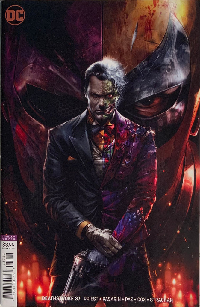 DEATHSTROKE (2016-2020) #37 MATTINA VARIANT COVER
