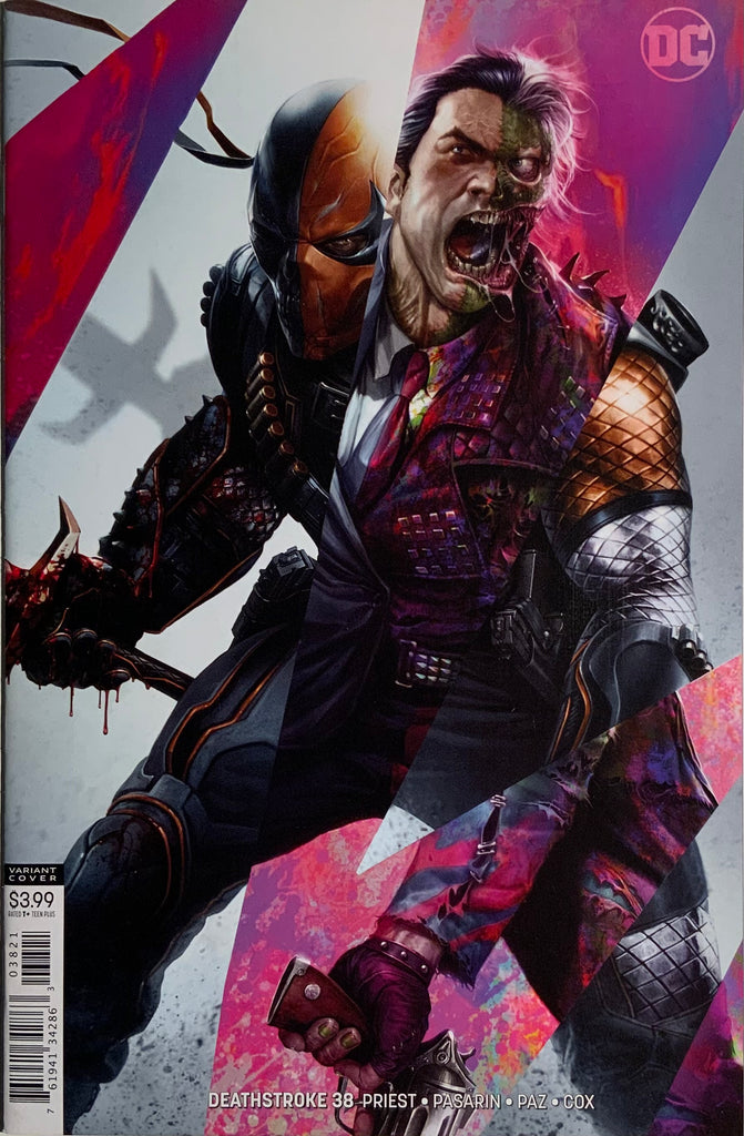 DEATHSTROKE (2016-2020) #38 MATTINA VARIANT COVER