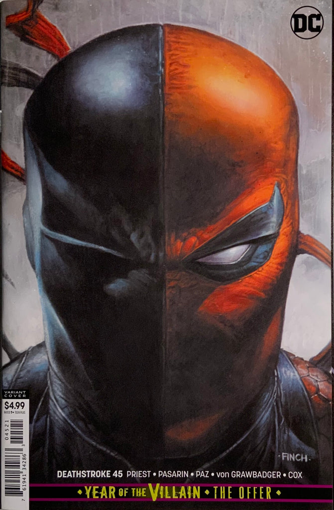 DEATHSTROKE (2016-2020) #45 FINCH VARIANT COVER