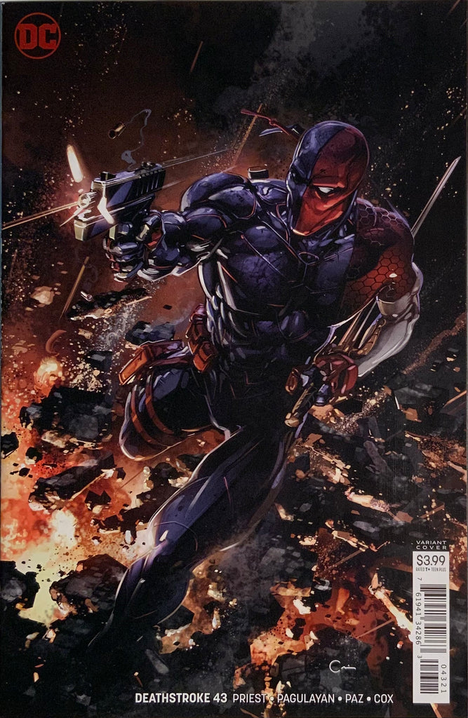 DEATHSTROKE (2016-2020) #43 CRAIN VARIANT COVER