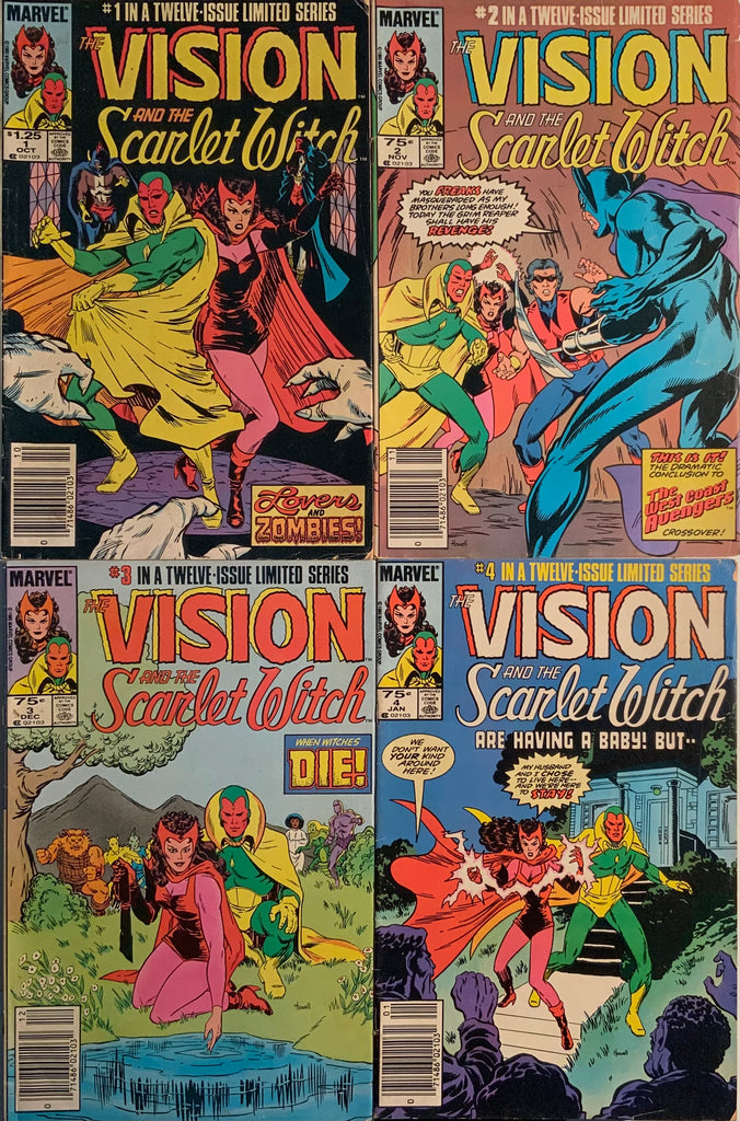 VISION & THE SCARLET WITCH (1985) # 1 - 12 SET