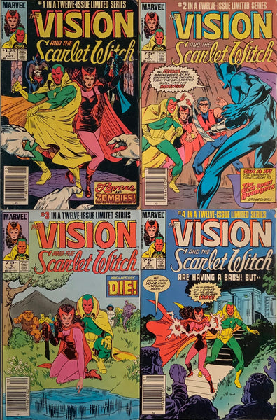 VISION & THE SCARLET WITCH (1985) # 1 - 12 SET