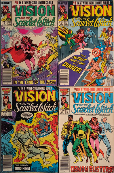 VISION & THE SCARLET WITCH (1985) # 1 - 12 SET