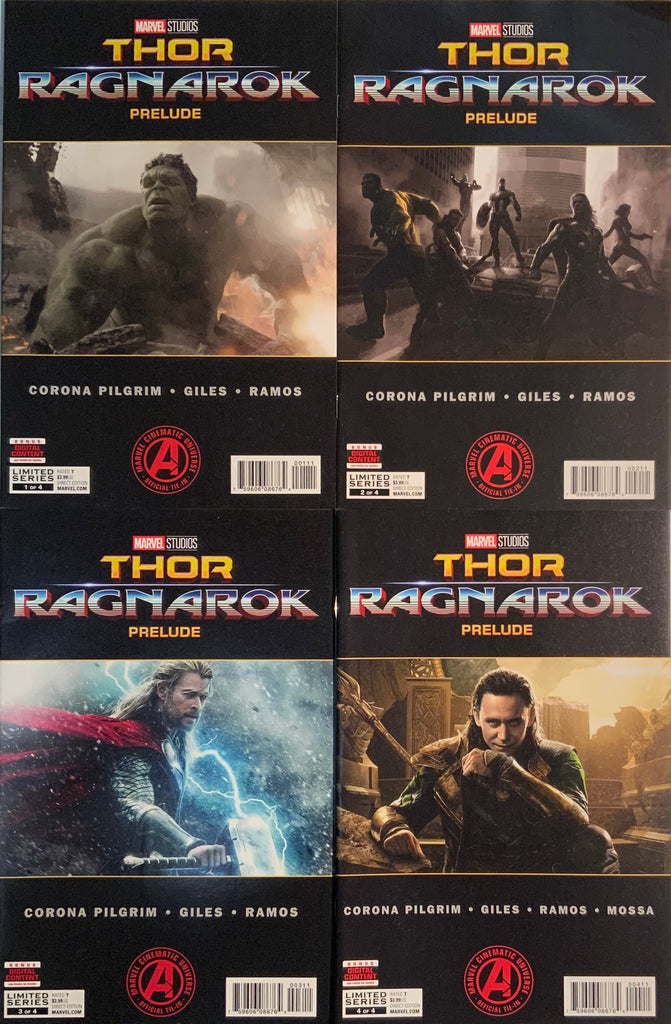 THOR : RAGNAROK PRELUDE # 1 - 4 SET