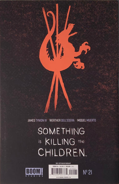 SOMETHING IS KILLING THE CHILDREN #21 FRISON DIE-CUT MASK VARIANT