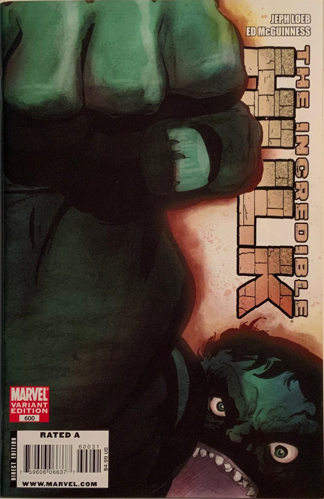 INCREDIBLE HULK (2000-2011) #600 SALE 1:25 VARIANT COVER