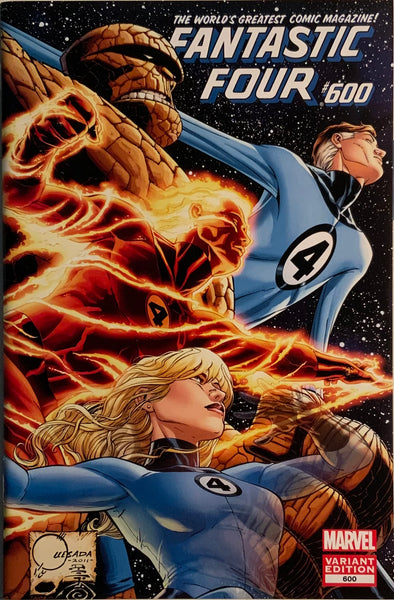 FANTASTIC FOUR (2012) #600 QUESADA 1:50 VARIANT COVER