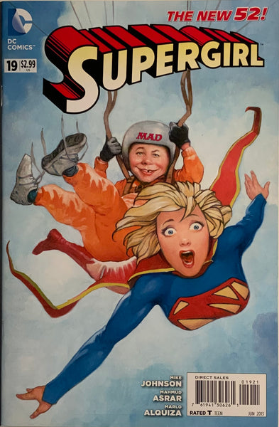 SUPERGIRL (THE NEW 52) #19 1:10 MAD MAGAZINE VARIANT COVER