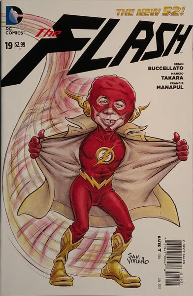 FLASH (THE NEW 52) #19 1:25 MAD MAGAZINE VARIANT COVER