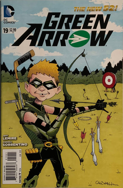 GREEN ARROW (THE NEW 52) #19 1:25 MAD MAGAZINE VARIANT COVER