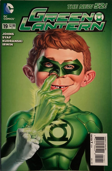 GREEN LANTERN (THE NEW 52) #19 1:25 MAD MAGAZINE VARIANT COVER