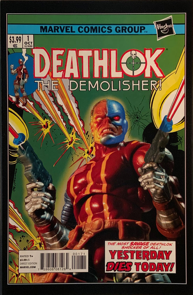 DEATHLOK # 1 HASBRO 1:15 VARIANT COVER