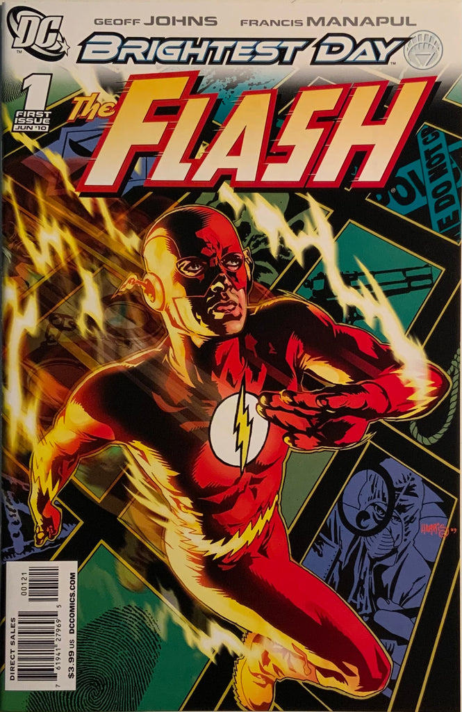 FLASH (2010-2011) # 1 HARRIS 1:25 VARIANT COVER