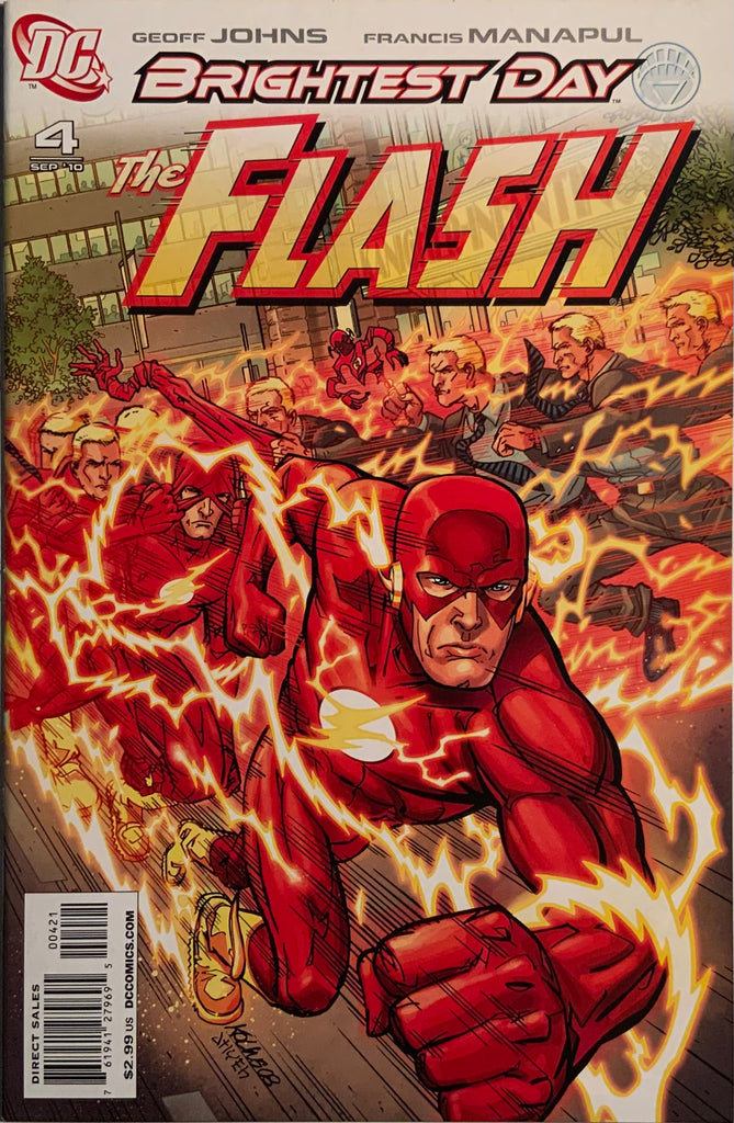 FLASH (2010-2011) # 4 KOLINS 1:10 VARIANT COVER