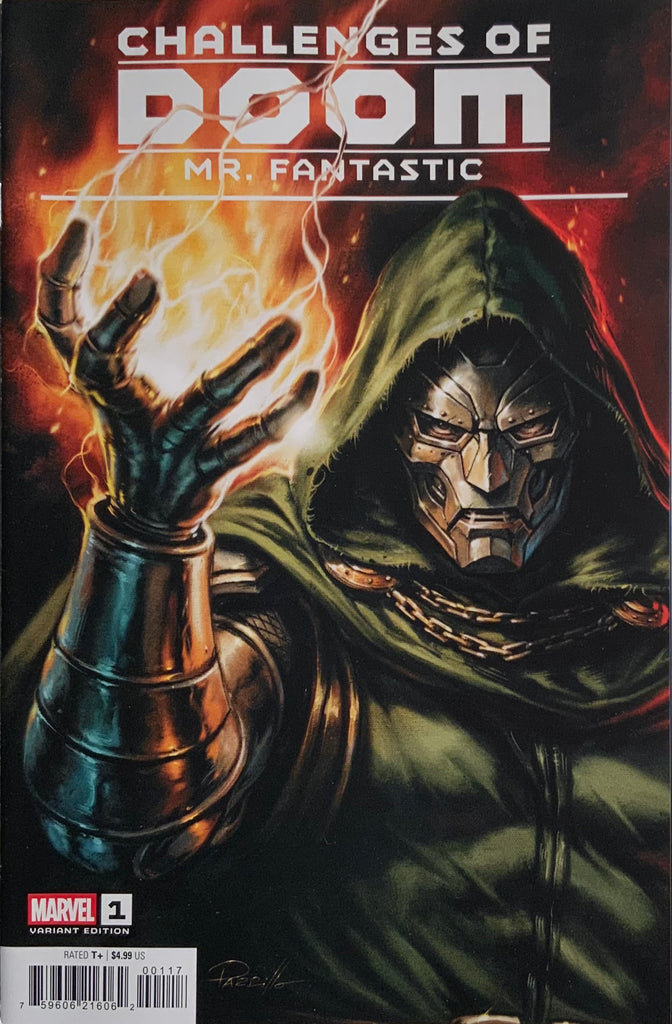 CHALLENGES OF DOOM : MR FANTASTIC # 1 PARRILLO 1:25 VARIANT COVER