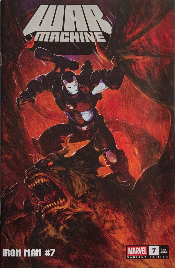 IRON MAN (2026) # 7 RAPOZA 1:25 VARIANT COVER
