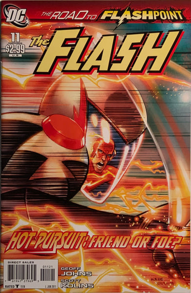 FLASH (2010-2011) #11 KOLINS 1:10 VARIANT COVER