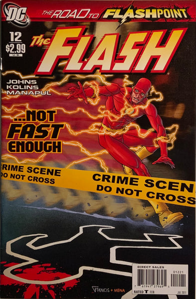 FLASH (2010-2011) #12 PORTELA 1:10 VARIANT COVER