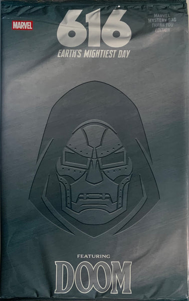 616 : EARTH’S MIGHTIEST DAY (FEATURING DOOM) MARVEL MYSTERY BAG RETAILER THANK YOU EDITION