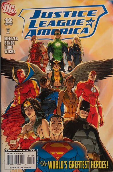 JUSTICE LEAGUE OF AMERICA (2006-2011) #12 TURNER 1:10 VARIANT COVER