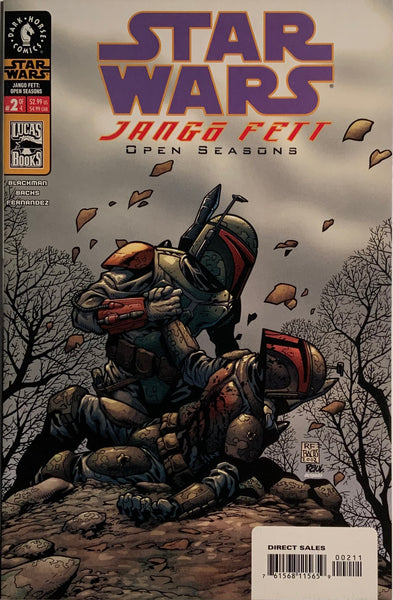 STAR WARS : JANGO FETT OPEN SEASONS # 2 FIRST APPEARANCE OF SILAS