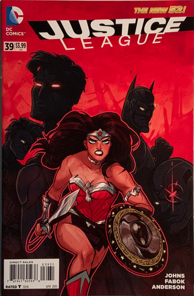 JUSTICE LEAGUE (THE NEW 52) #39 TARR 1:25 VARIANT COVER