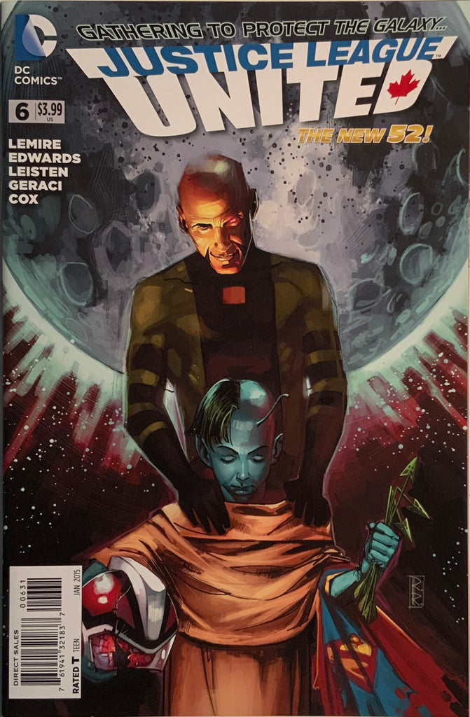 JUSTICE LEAGUE UNITED # 6 REIS 1:25 VARIANT COVER