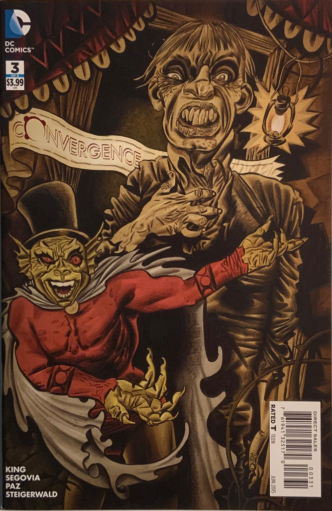 CONVERGENCE # 3 McKEAN 1:25 VARIANT COVER