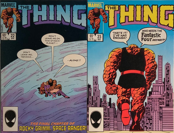 THE THING (1983 - 1985) #1-24 (OF 36)