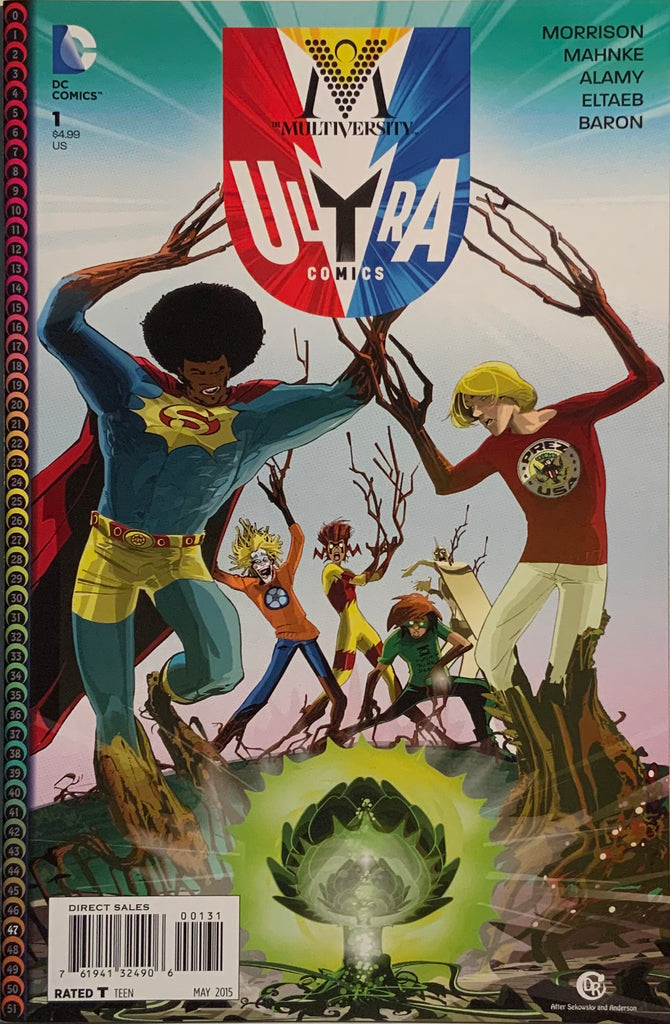 MULTIVERSITY ULTRA COMICS # 1 ROULEAU 1:25 VARIANT COVER