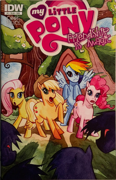 MY LITTLE PONY FRIENDSHIP IS MAGIC # 1 SUB COVER