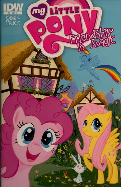 MY LITTLE PONY FRIENDSHIP IS MAGIC # 1 RETAILER INCENTIVE 1:10 VARIANT COVER