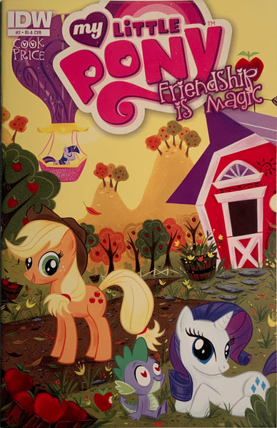 MY LITTLE PONY FRIENDSHIP IS MAGIC # 2 RETAILER INCENTIVE 1:10 VARIANT COVER