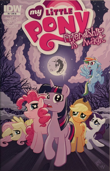MY LITTLE PONY FRIENDSHIP IS MAGIC # 6 RETAILER INCENTIVE 1:10 VARIANT COVER