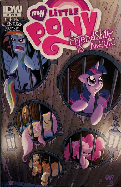 MY LITTLE PONY FRIENDSHIP IS MAGIC # 7 RETAILER INCENTIVE 1:10 VARIANT COVER