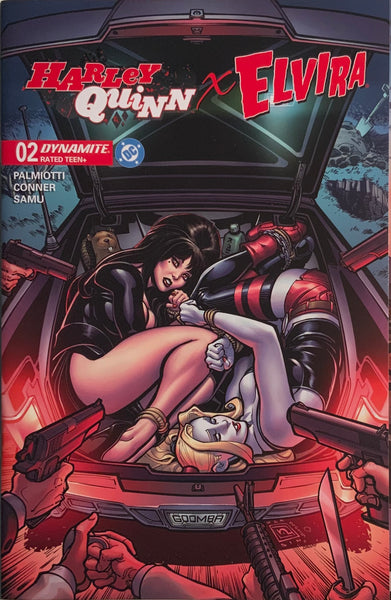 HARLEY QUINN X ELVIRA # 2 HARDIN VARIANT COVER
