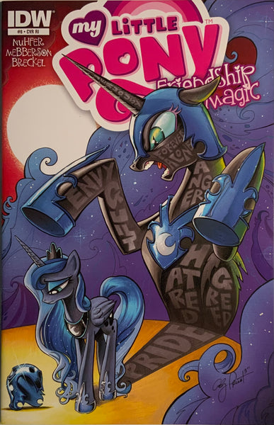 MY LITTLE PONY FRIENDSHIP IS MAGIC # 8 RETAILER INCENTIVE 1:10 VARIANT COVER