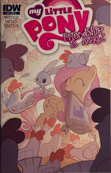 MY LITTLE PONY FRIENDSHIP IS MAGIC #24 RETAILER INCENTIVE 1:10 VARIANT COVER