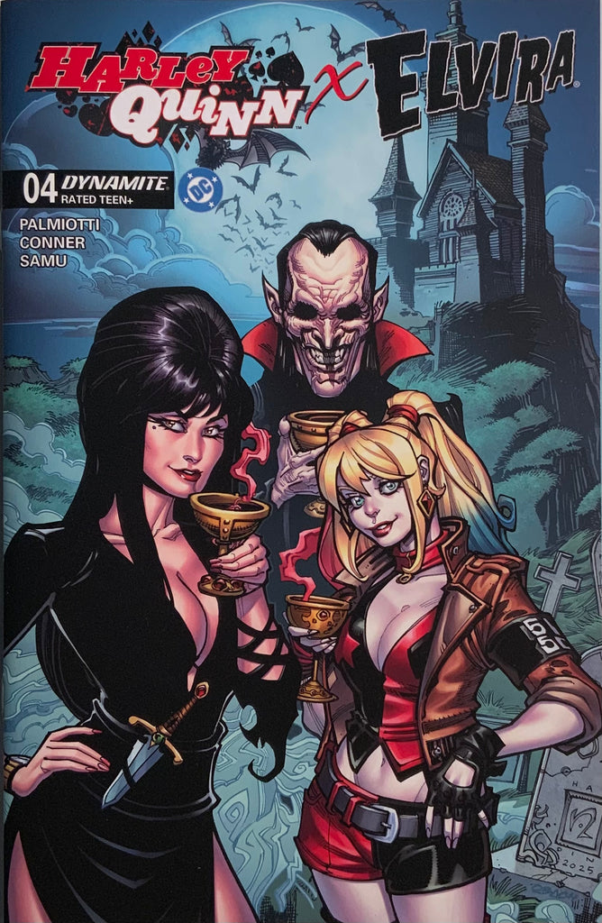 HARLEY QUINN X ELVIRA # 4 HARDIN VARIANT COVER