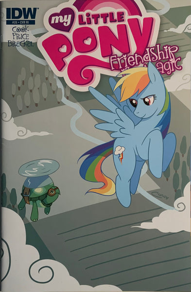 MY LITTLE PONY FRIENDSHIP IS MAGIC #26 RETAILER INCENTIVE 1:10 VARIANT COVER