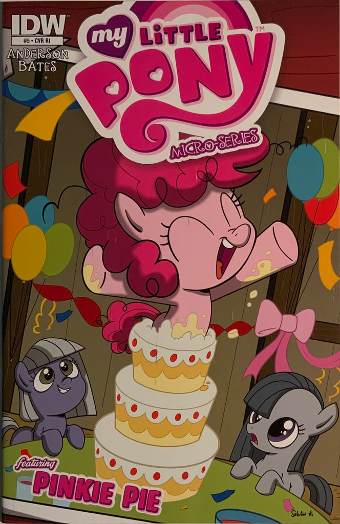 MY LITTLE PONY MICRO-SERIES # 5 : PINKIE PIE RETAILER INCENTIVE 1:10 VARIANT COVER