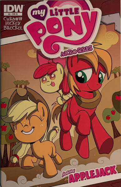 MY LITTLE PONY MICRO-SERIES # 6 : APPLEJACK RETAILER INCENTIVE 1:10 VARIANT COVER