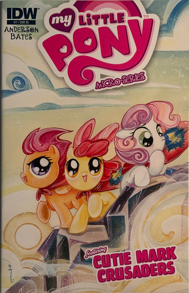 MY LITTLE PONY MICRO-SERIES # 7 : CUTIE MARK CRUSADERS RETAILER INCENTIVE 1:10 VARIANT COVER