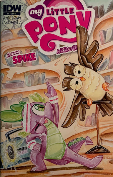 MY LITTLE PONY MICRO-SERIES # 9 : SPIKE RETAILER INCENTIVE 1:10 VARIANT COVER