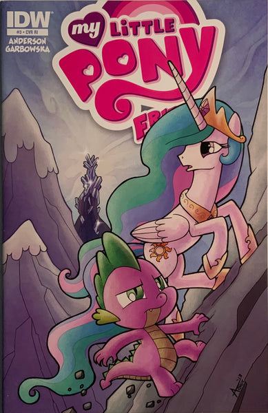 MY LITTLE PONY FRIENDS FOREVER # 3 RETAILER INCENTIVE 1:10 VARIANT COVER