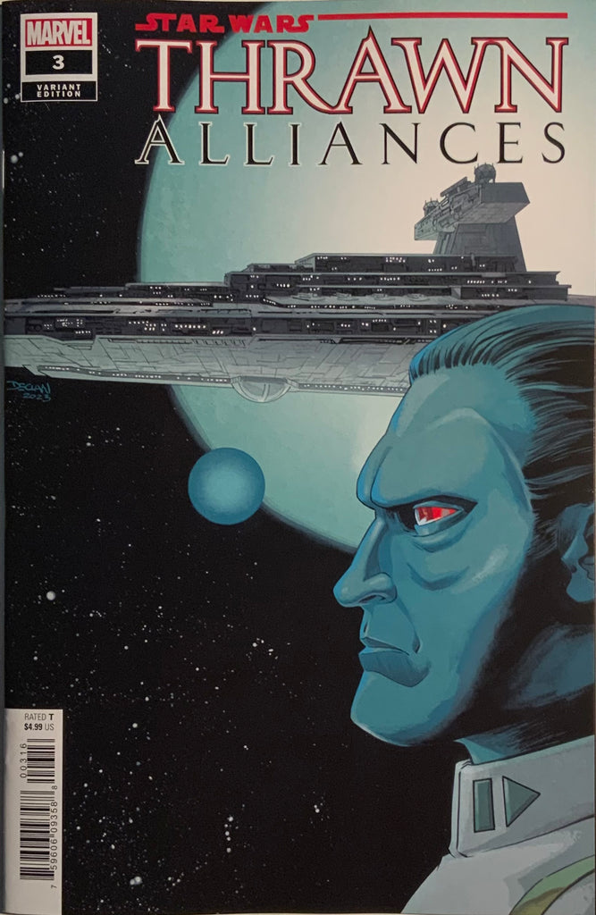 STAR WARS THRAWN : ALLIANCES # 3 SHALVEY 1:25 VARIANT COVER – Comics 'R' Us