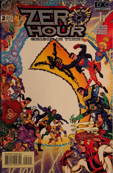 ZERO HOUR : CRISIS IN TIME #0 - 4 SET + 2 PROMO ITEMS