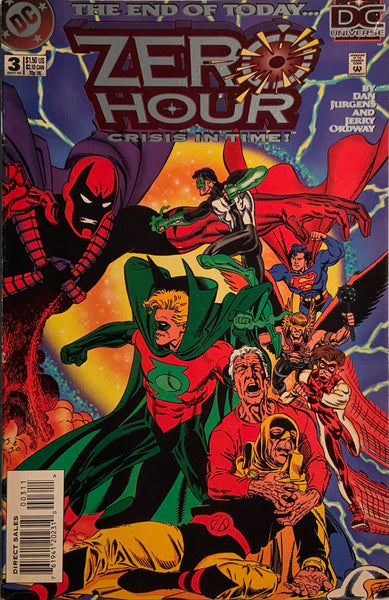 ZERO HOUR : CRISIS IN TIME #0 - 4 SET + 2 PROMO ITEMS