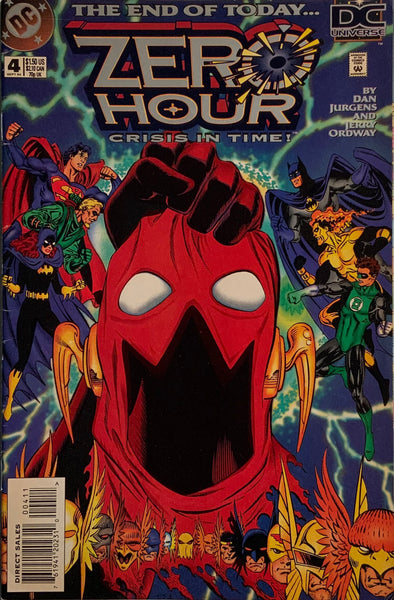 ZERO HOUR : CRISIS IN TIME #0 - 4 SET + 2 PROMO ITEMS