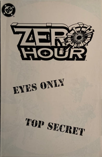 ZERO HOUR : CRISIS IN TIME #0 - 4 SET + 2 PROMO ITEMS